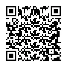 QR код за телефонен номер +2698421261