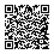 Codice QR per il numero di telefono +2698421263