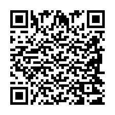 QR код за телефонен номер +2698421266