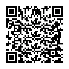 QR код за телефонен номер +2698421286