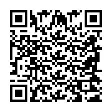 QR Code สำหรับหมายเลขโทรศัพท์ +2698421287