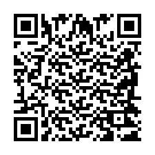 QR код за телефонен номер +2698421294