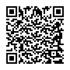 QR-код для номера телефона +2698421302