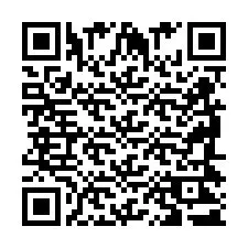 QR-код для номера телефона +2698421310