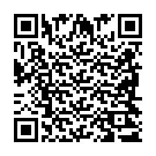 Código QR para número de telefone +2698421326