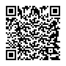 Código QR para número de teléfono +2698421328