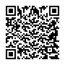 QR код за телефонен номер +2698421347