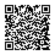 Código QR para número de telefone +2698421368