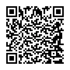 Código QR para número de telefone +2698421375