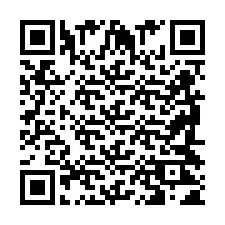 Codice QR per il numero di telefono +2698421431