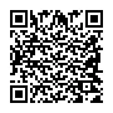 QR-Code für Telefonnummer +2698421433