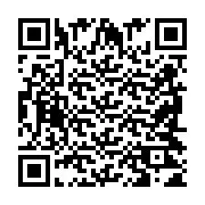 QR-code voor telefoonnummer +2698421439