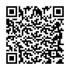 QR Code สำหรับหมายเลขโทรศัพท์ +2698421444