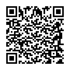 QR Code สำหรับหมายเลขโทรศัพท์ +2698421450