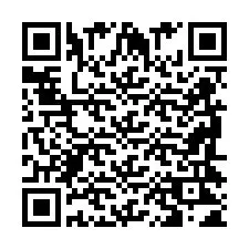 QR Code สำหรับหมายเลขโทรศัพท์ +2698421455