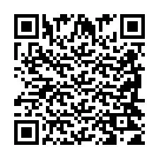 QR-Code für Telefonnummer +2698421474