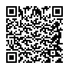 QR-code voor telefoonnummer +2698421479