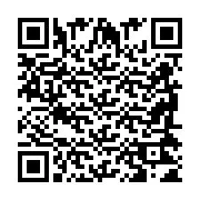 QR Code สำหรับหมายเลขโทรศัพท์ +2698421485