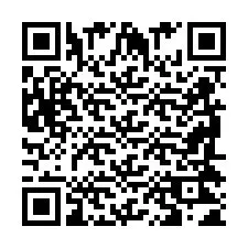 QR Code pour le numéro de téléphone +2698421495