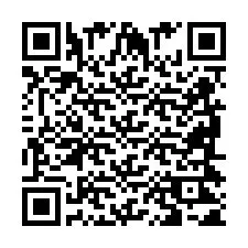 Código QR para número de telefone +2698421513