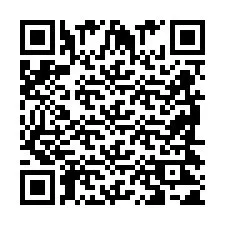 Código QR para número de teléfono +2698421519