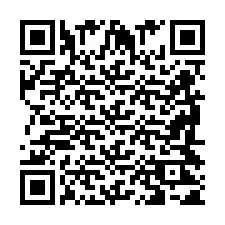 Código QR para número de teléfono +2698421525