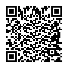 Código QR para número de telefone +2698421537