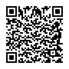 QR-Code für Telefonnummer +2698421544