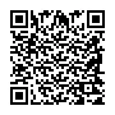 QR Code pour le numéro de téléphone +2698421549