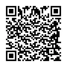 QR kód a telefonszámhoz +2698421556