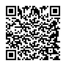 Código QR para número de telefone +2698421568