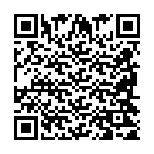 QR-code voor telefoonnummer +2698421573