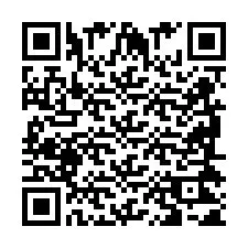 QR-code voor telefoonnummer +2698421586