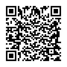 QR Code pour le numéro de téléphone +2698421590