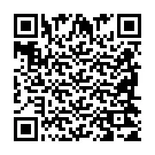 Código QR para número de telefone +2698421593