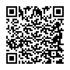 QR Code pour le numéro de téléphone +2698421617