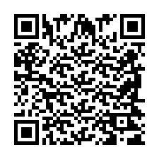 QR код за телефонен номер +2698421619