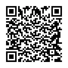 QR Code pour le numéro de téléphone +2698421671