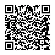 QR Code สำหรับหมายเลขโทรศัพท์ +2698421690