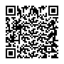 QR Code pour le numéro de téléphone +2698421691