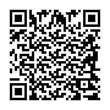 QR Code pour le numéro de téléphone +2698421702