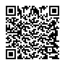 QR Code สำหรับหมายเลขโทรศัพท์ +2698421736