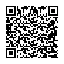 QR Code pour le numéro de téléphone +2698421747