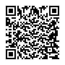 QR код за телефонен номер +2698421757