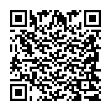 QR Code pour le numéro de téléphone +2698421758