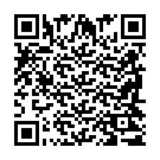 QR Code pour le numéro de téléphone +2698421765