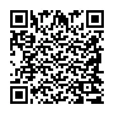 QR kód a telefonszámhoz +2698421768