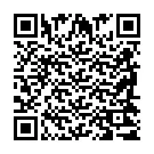 Código QR para número de teléfono +2698421791