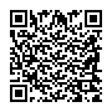 QR Code pour le numéro de téléphone +2698421805