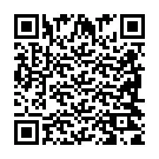 QR Code pour le numéro de téléphone +2698421832